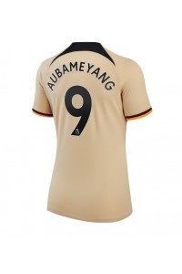 Fotbalové Dres Chelsea Aubameyang #9 Dámské Třetí Oblečení 2022-23 Krátký Rukáv